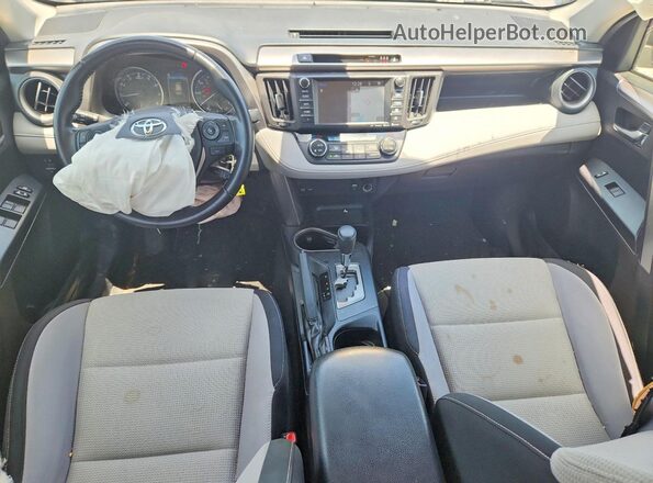 JTMWFREVXHJ113039 2017 TOYOTA RAV4 Серый Вид панели приборов