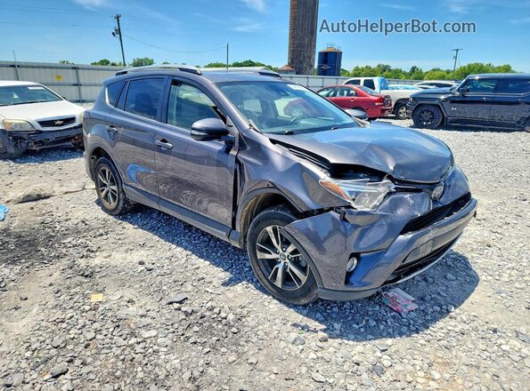 JTMWFREVXHJ113039 2017 TOYOTA RAV4 Серый Передняя правая четверть