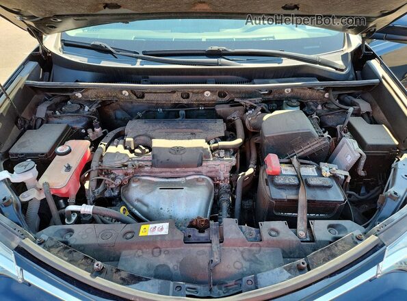 JTMWFREVXHJ142430 2017 TOYOTA RAV4 Black Engine compartment view