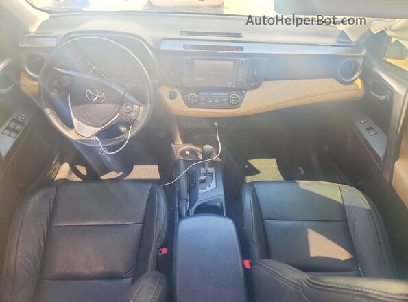 JTMWFREVXHJ718551 2017 TOYOTA RAV4 White Dashboard view
