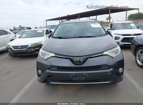 JTMWFREVXJJ162375 2018 TOYOTA RAV4 Gray Սարքավորումների վահանակի տեսք