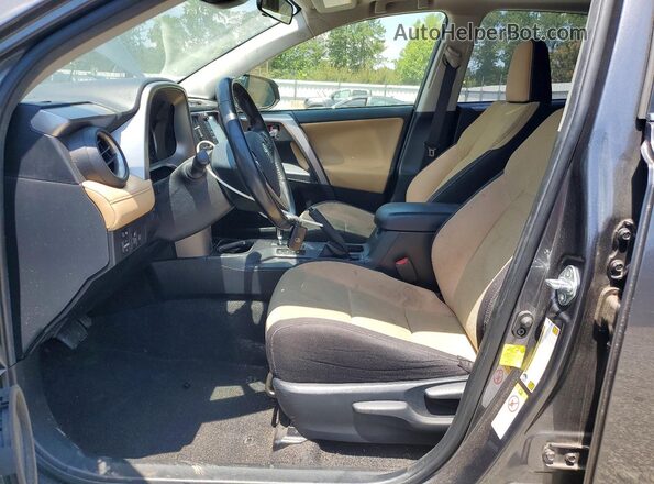 JTMWFREVXJJ168192 2018 TOYOTA RAV4 Gray Vista interior delantera