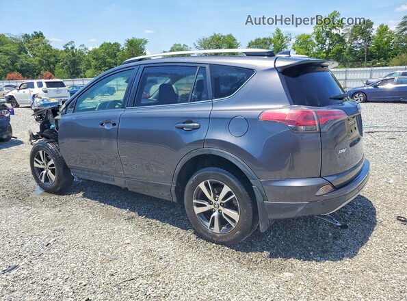 JTMWFREVXJJ168192 2018 TOYOTA RAV4 Gray Trasero izquierdo
