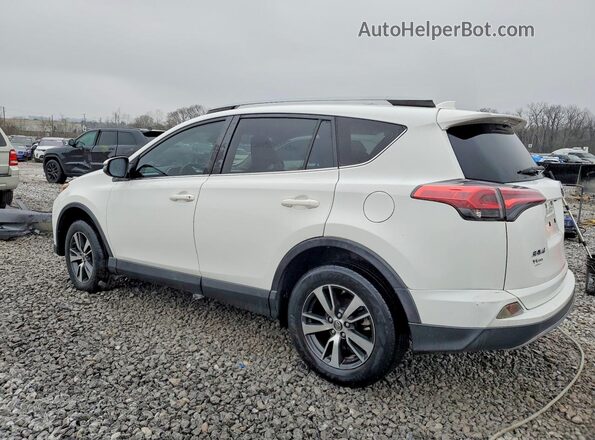 JTMWFREVXJJ746131 2018 TOYOTA RAV4 White Trasero izquierdo