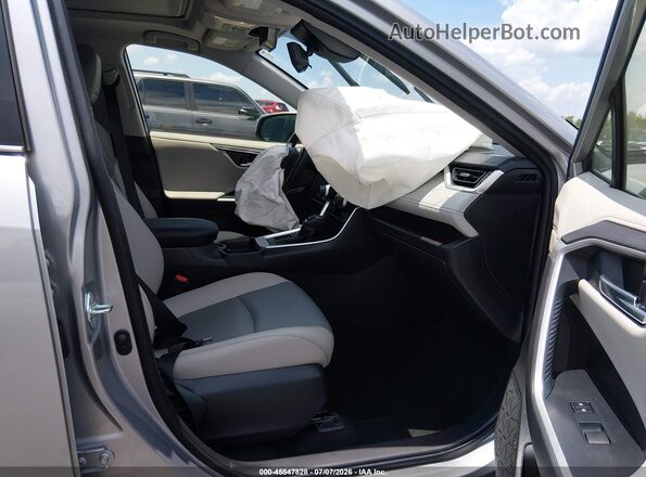 JTMY1RFV0MD071592 2021 TOYOTA RAV4 Silver Front interior view