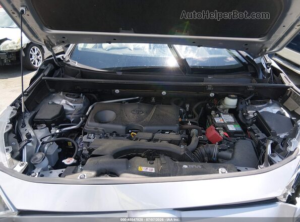 JTMY1RFV0MD071592 2021 TOYOTA RAV4 Silver Rear view