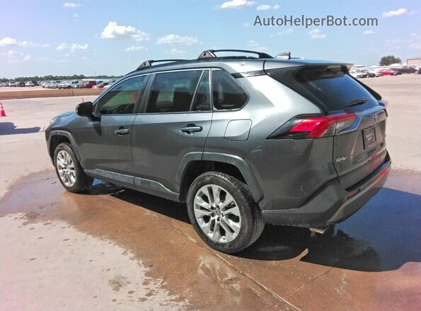 JTMY1RFV1KD515852 2019 TOYOTA RAV4 Charcoal უკანა მარცხენა