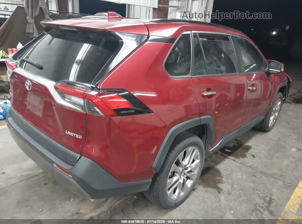 JTMY1RFV7MD070584 2021 TOYOTA RAV4 Red უკანა მარჯვენა