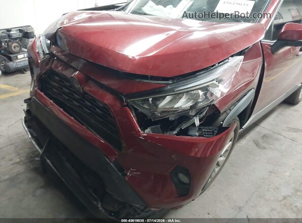 JTMY1RFV7MD070584 2021 TOYOTA RAV4 Red წინა ხედი