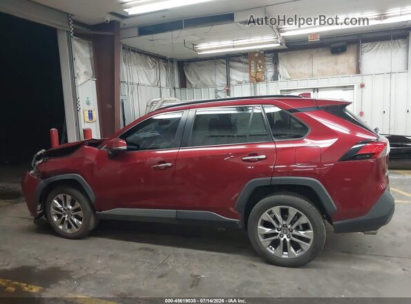 JTMY1RFV7MD070584 2021 TOYOTA RAV4 Red სალონის 360-გრადუსიანი ხედი