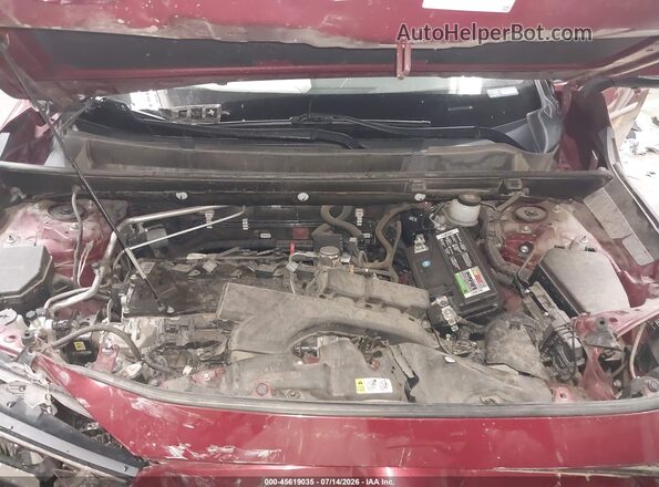 JTMY1RFV7MD070584 2021 TOYOTA RAV4 Red უკანა ხედი