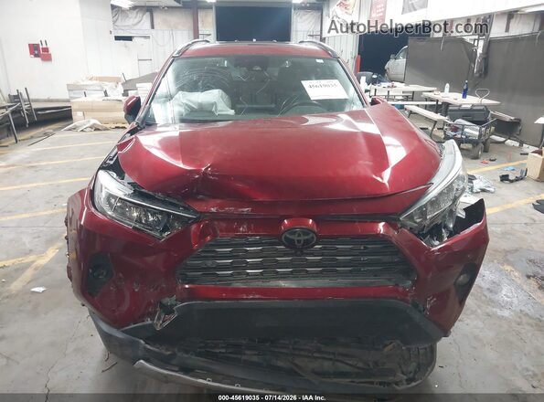 JTMY1RFV7MD070584 2021 TOYOTA RAV4 Red ხელსაწყოთა პანელის ხედი