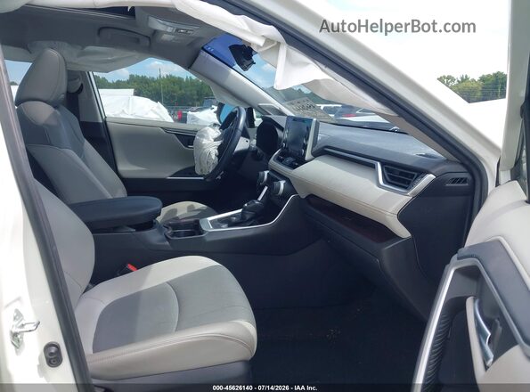 JTMY1RFV8KD514813 2019 TOYOTA RAV4 White Вид салону спереду
