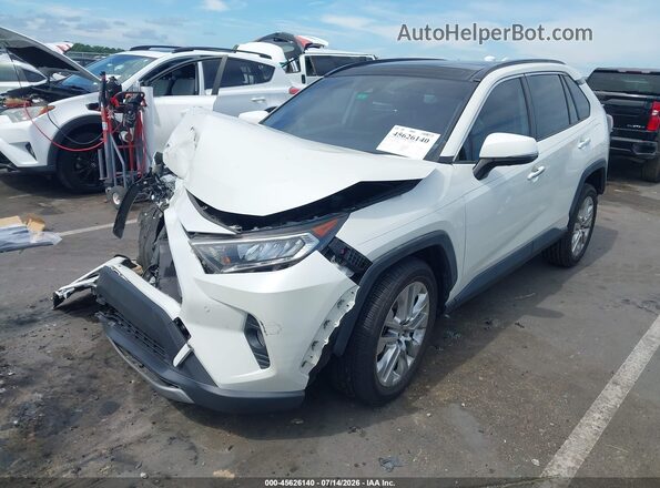 JTMY1RFV8KD514813 2019 TOYOTA RAV4 White Передня ліва чверть