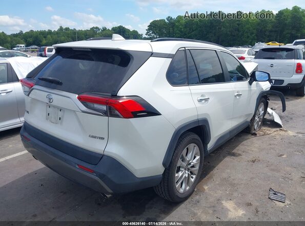 JTMY1RFV8KD514813 2019 TOYOTA RAV4 White Задня права чверть