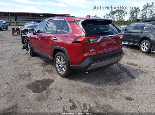 JTMY1RFVXMD070059 2021 TOYOTA RAV4 Красный Задняя левая четверть