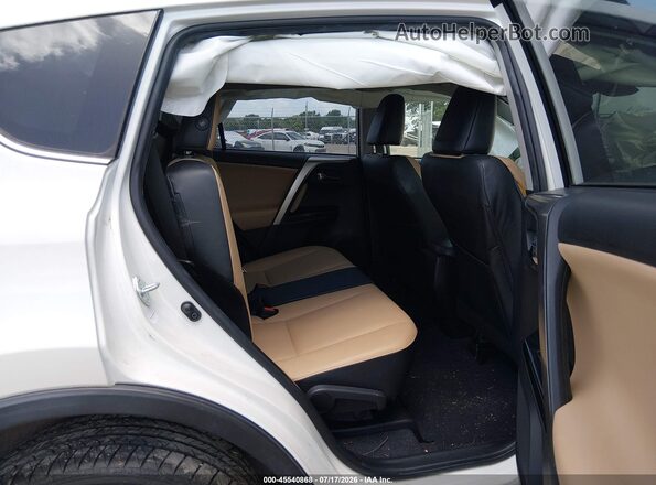 JTMYFREV0JJ204092 2018 TOYOTA RAV4 White Vista de la etiqueta del VIN