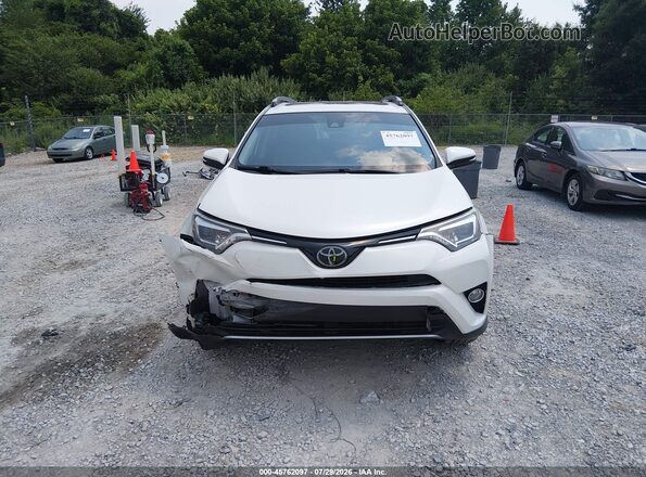 JTMYFREV2JJ167028 2018 TOYOTA RAV4 White Вид щитка приладів