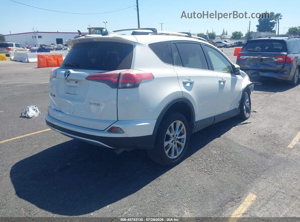 JTMYFREV3GJ099511 2016 TOYOTA RAV4 Белый Задняя правая четверть