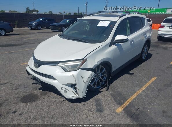 JTMYFREV3GJ099511 2016 TOYOTA RAV4 Белый Передняя левая четверть