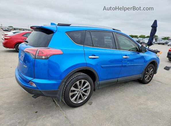 JTMYFREV5HJ709930 2017 TOYOTA RAV4 Blue Rear right