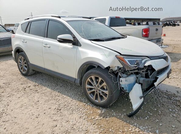 JTMYFREV5JJ724983 2018 TOYOTA RAV4 Белый Передняя правая четверть