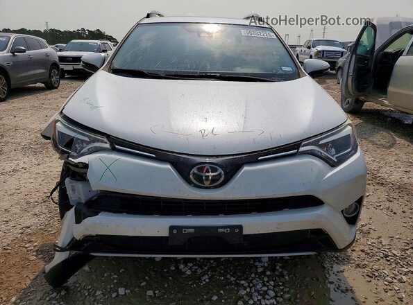 JTMYFREV5JJ724983 2018 TOYOTA RAV4 Белый Вид спереди