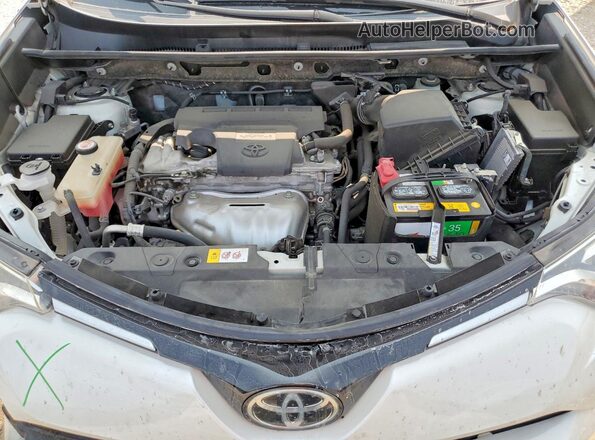 JTMYFREV5JJ724983 2018 TOYOTA RAV4 Белый Вид подкапотного пространства