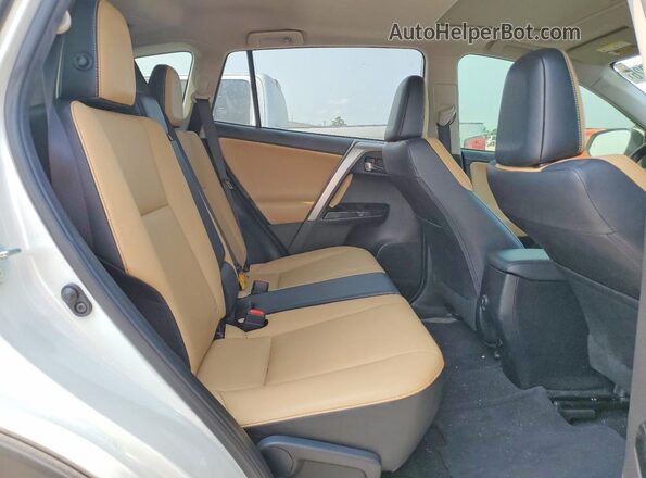 JTMYFREV5JJ724983 2018 TOYOTA RAV4 Белый Вид задней части салона