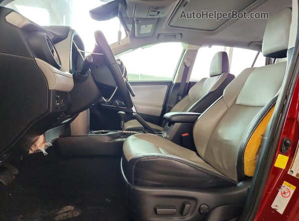 JTMYFREV6JD111866 2018 TOYOTA RAV4 Red Սալոնի դիմացի տեսք