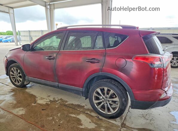 JTMYFREV6JD111866 2018 TOYOTA RAV4 Red Հետևի ձախ