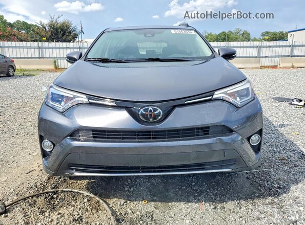 JTMYFREV6JD126934 2018 TOYOTA RAV4 Gray Widok z przodu