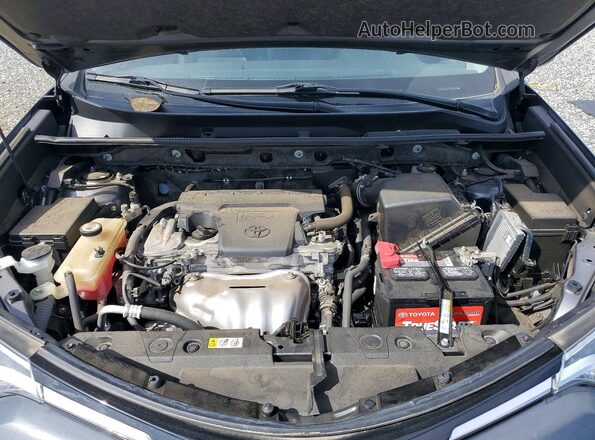 JTMYFREV6JD126934 2018 TOYOTA RAV4 Gray Widok wnętrza z tyłu