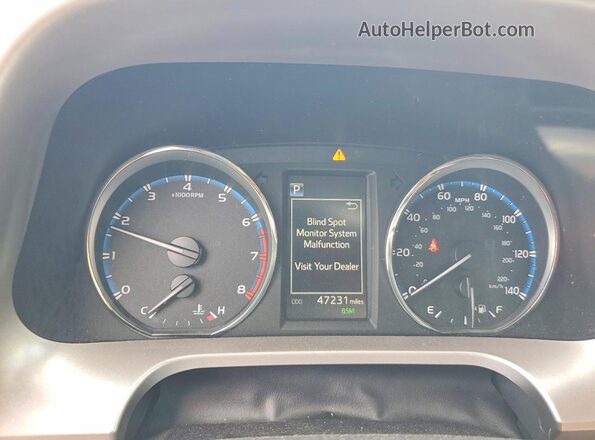 JTMYFREV6JD126934 2018 TOYOTA RAV4 Gray Widok zestawu wskaźników