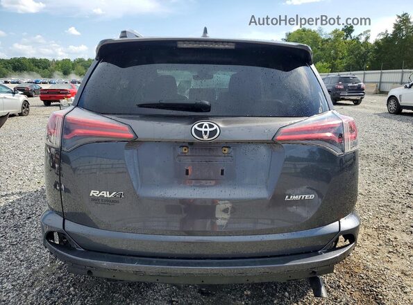 JTMYFREV6JD126934 2018 TOYOTA RAV4 Gray Widok z tyłu