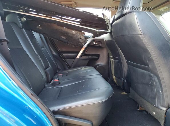 JTMYFREV7JD130393 2018 TOYOTA RAV4 Blue Widok tylnych siedzeń
