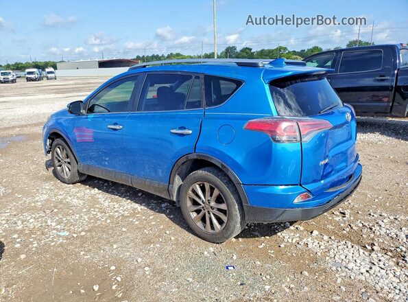 JTMYFREV7JD130393 2018 TOYOTA RAV4 Blue Tył lewy
