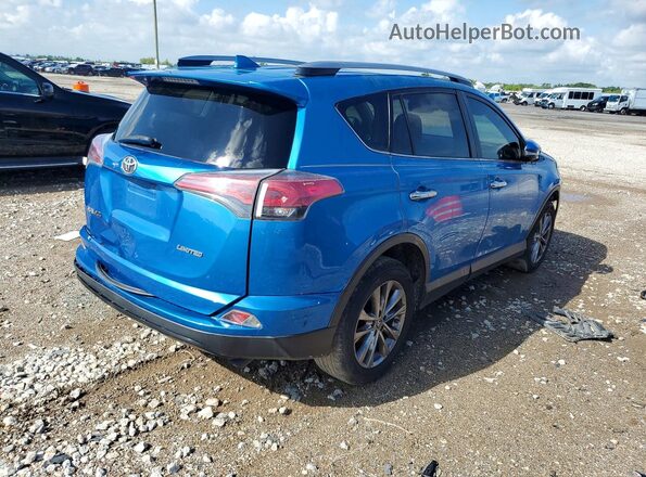 JTMYFREV7JD130393 2018 TOYOTA RAV4 Blue Tył prawy