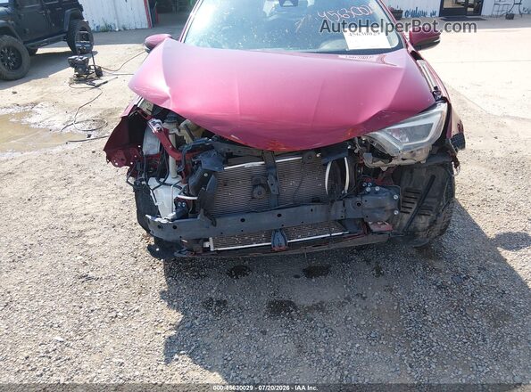 JTMYFREV8JD121038 2018 TOYOTA RAV4 Красный Вид спереди