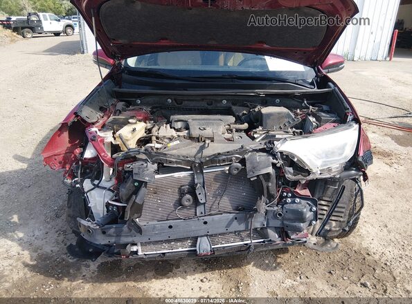 JTMYFREV8JD121038 2018 TOYOTA RAV4 Красный Вид сзади