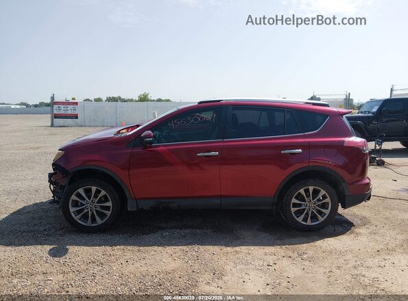 JTMYFREV8JD121038 2018 TOYOTA RAV4 Красный 