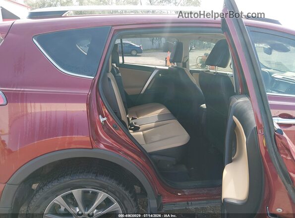 JTMYFREV8JD121038 2018 TOYOTA RAV4 Красный Вид наклейки с VIN-кодом