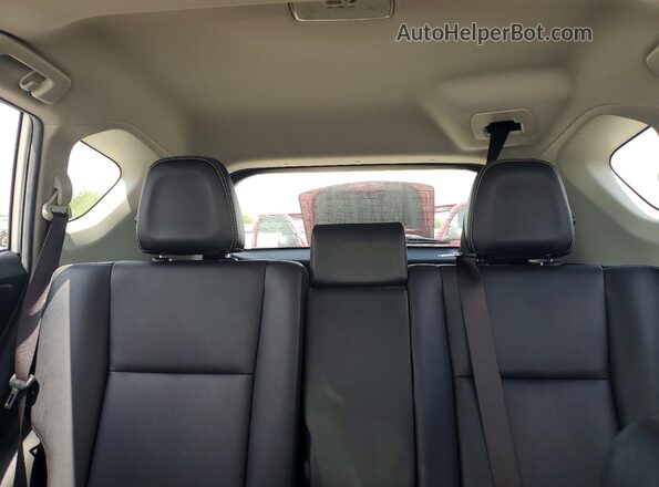 JTMYFREV8JJ734665 2018 TOYOTA RAV4 White Rear seats view