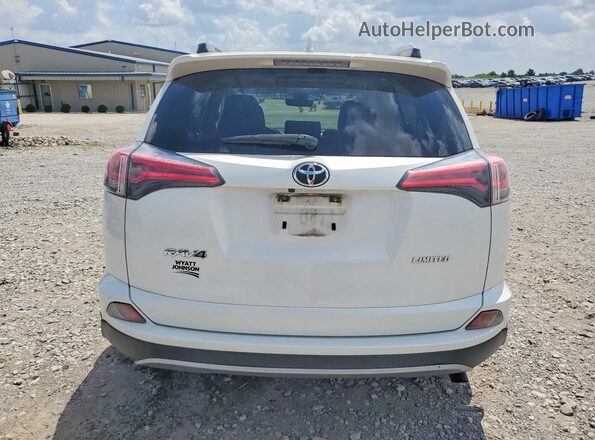 JTMYFREV8JJ734665 2018 TOYOTA RAV4 White Rear view