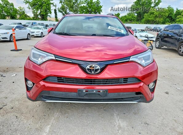 JTMYFREV9GJ082499 2016 TOYOTA RAV4 Red Вид спереду
