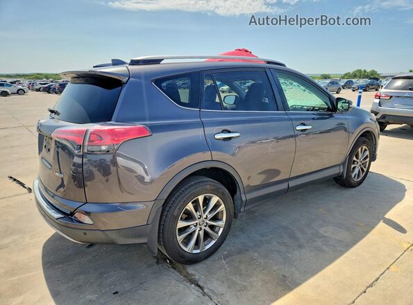 JTMYFREV9HJ131461 2017 TOYOTA RAV4 Gray Trasero derecho