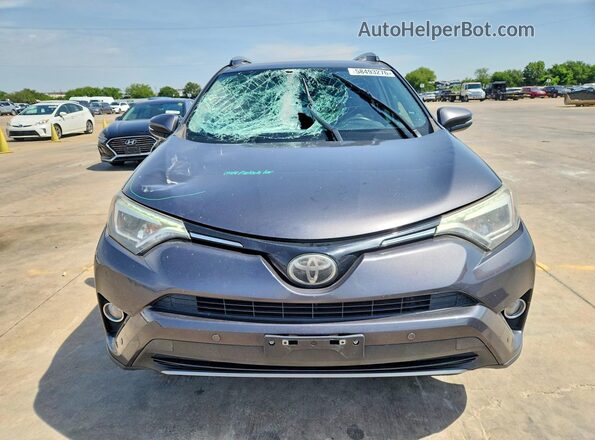 JTMYFREV9HJ131461 2017 TOYOTA RAV4 Gray Vista frontal