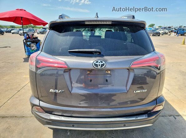 JTMYFREV9HJ131461 2017 TOYOTA RAV4 Gray Vista trasera