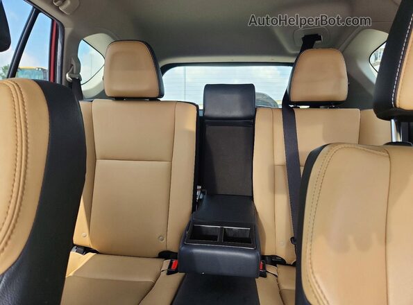 JTMYFREV9JD118827 2018 TOYOTA RAV4 Red უკანა სავარძლების ხედი