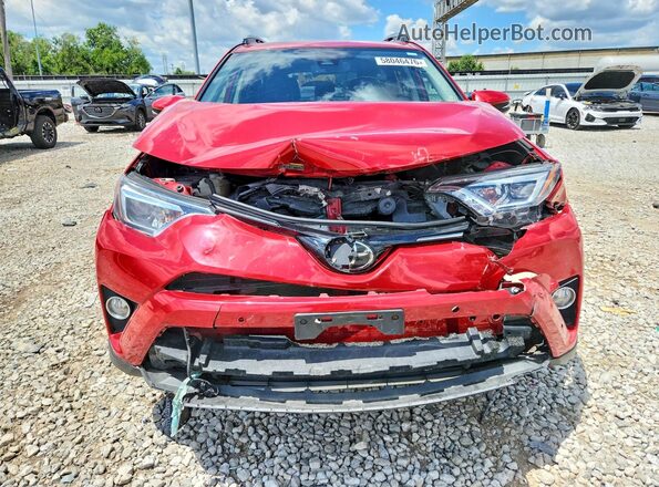 JTMYFREVXHJ111154 2017 TOYOTA RAV4 Red Vista frontal
